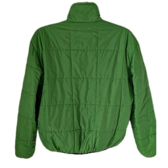 Vintage Polo Sport Reversible Jacket L Navy Green 90s Ralph Lauren USA Flag Rare - Picture 10 of 16